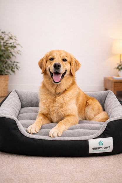 Ultra Soft Orthopedic Dog Bed For Pain-Free Deep Comfortable Sleep (Reversible)