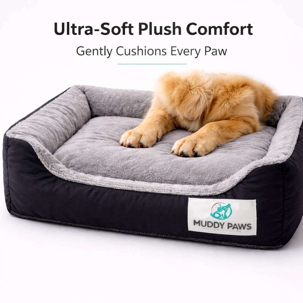 Ultra Soft Orthopedic Dog Bed For Pain-Free Deep Comfortable Sleep (Reversible)