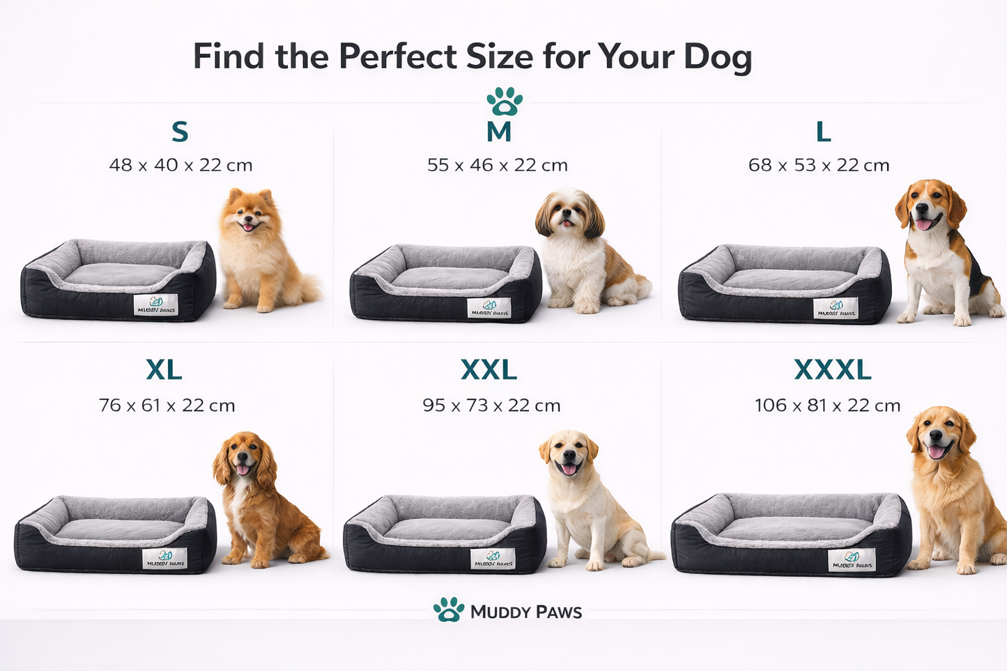 Ultra Soft Orthopedic Dog Bed For Pain-Free Deep Comfortable Sleep (Reversible)