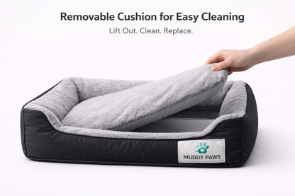 Ultra Soft Orthopedic Dog Bed For Pain-Free Deep Comfortable Sleep (Reversible)