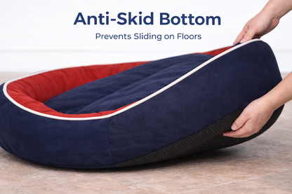 Super Soft Bed for Dog, Anti-Skid Bottom & Machine Washable