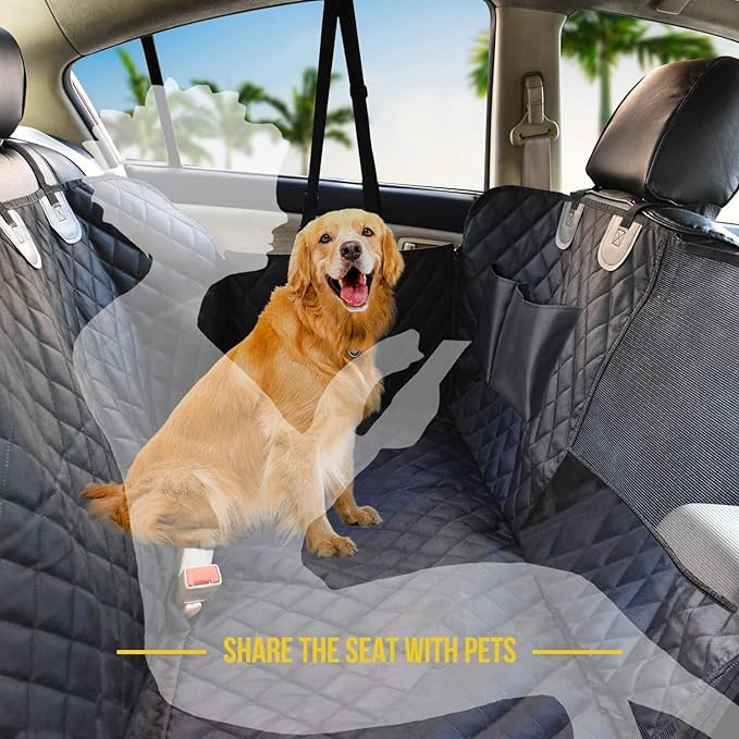 Dog Car Seat Cover, Waterproof & Scratch Proof - Fit for All Cars